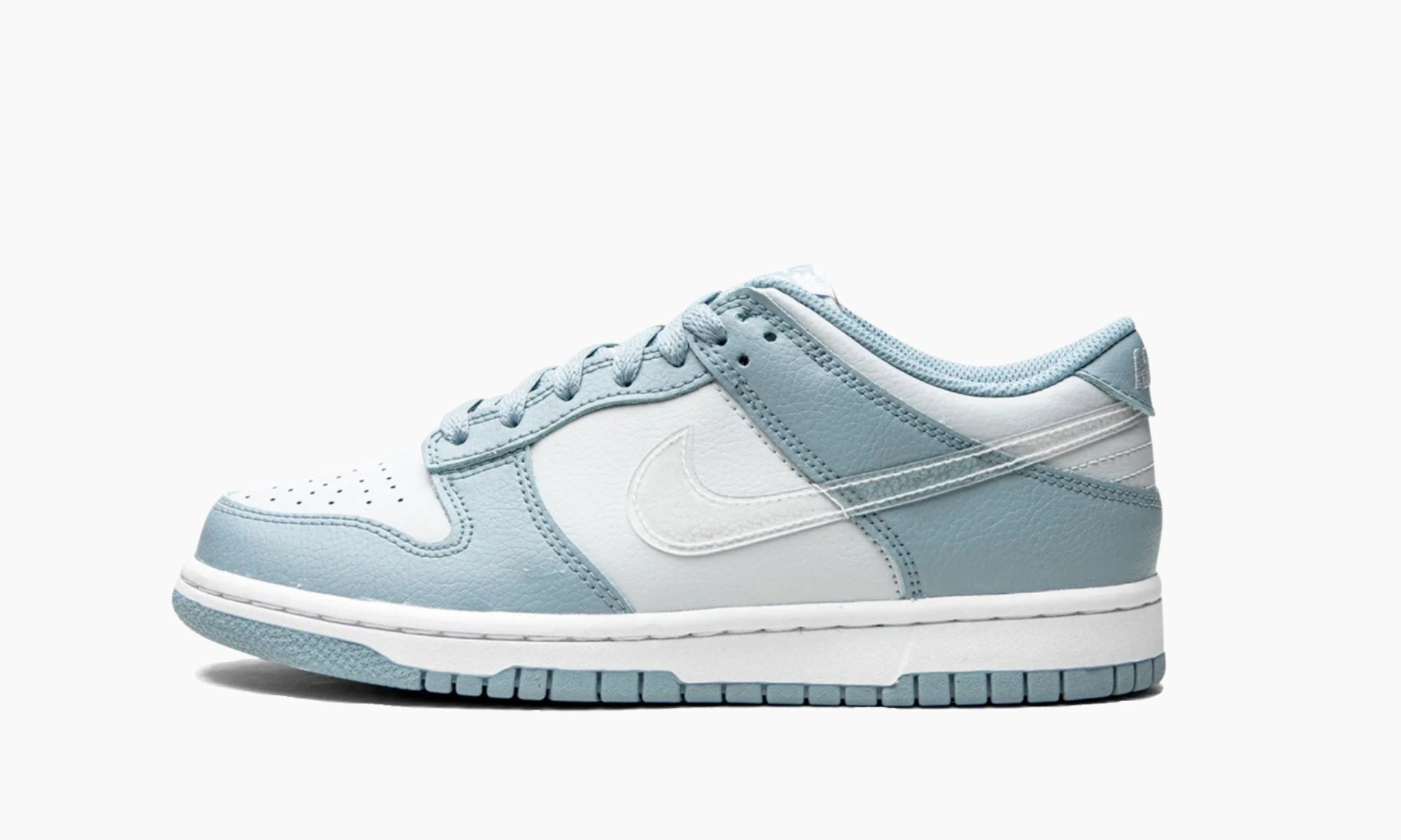 Nike Dunk Low Clear Blue Swoosh