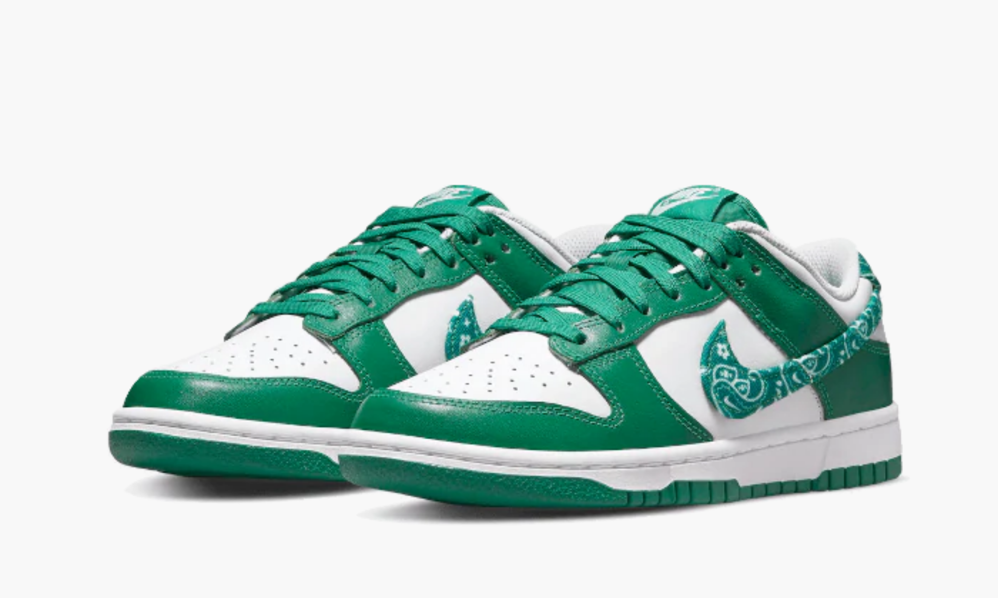 Nike Dunk Low Green Paisley