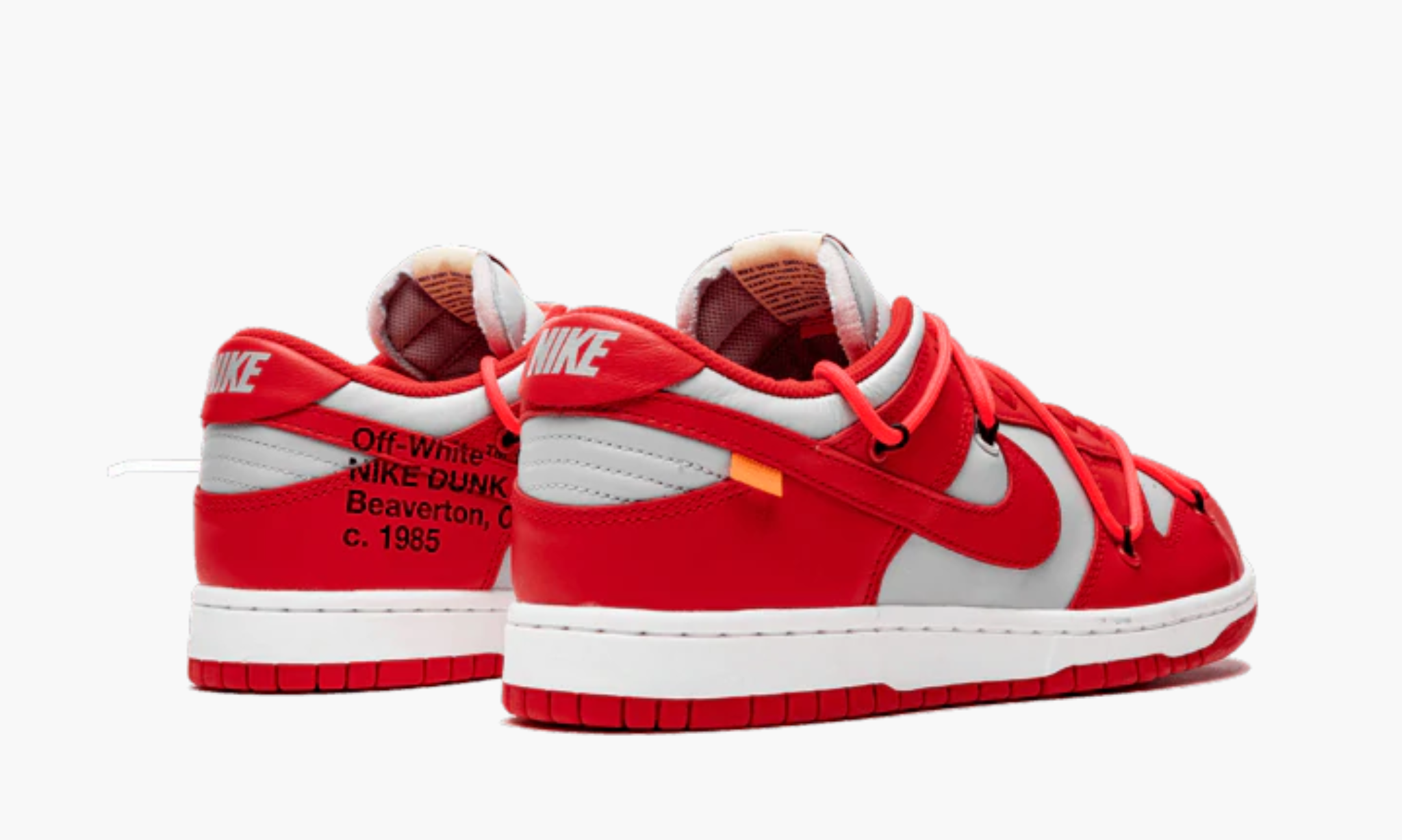 Nike Dunk Low Off-White University Red