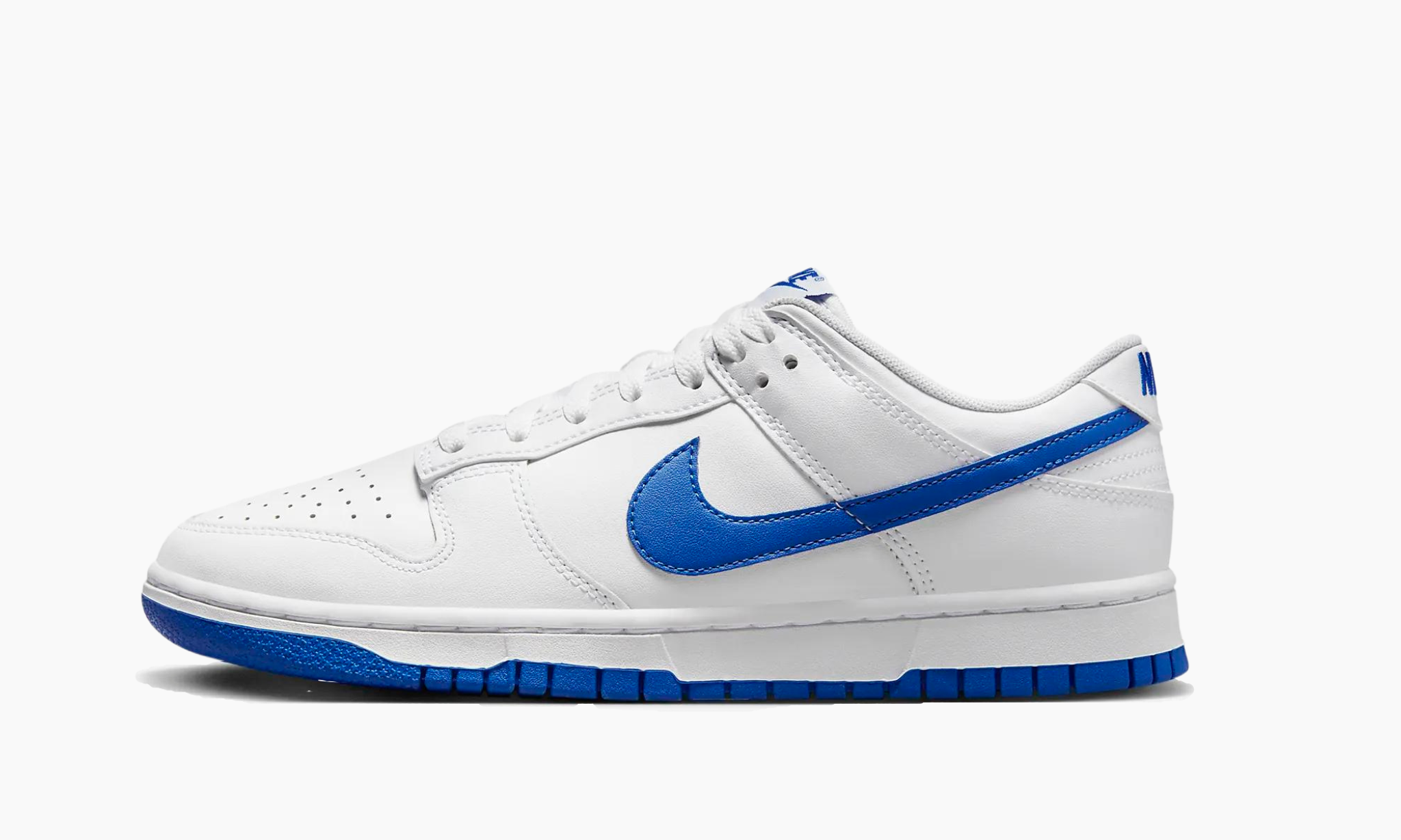 Nike Dunk Low White Hyper Royal