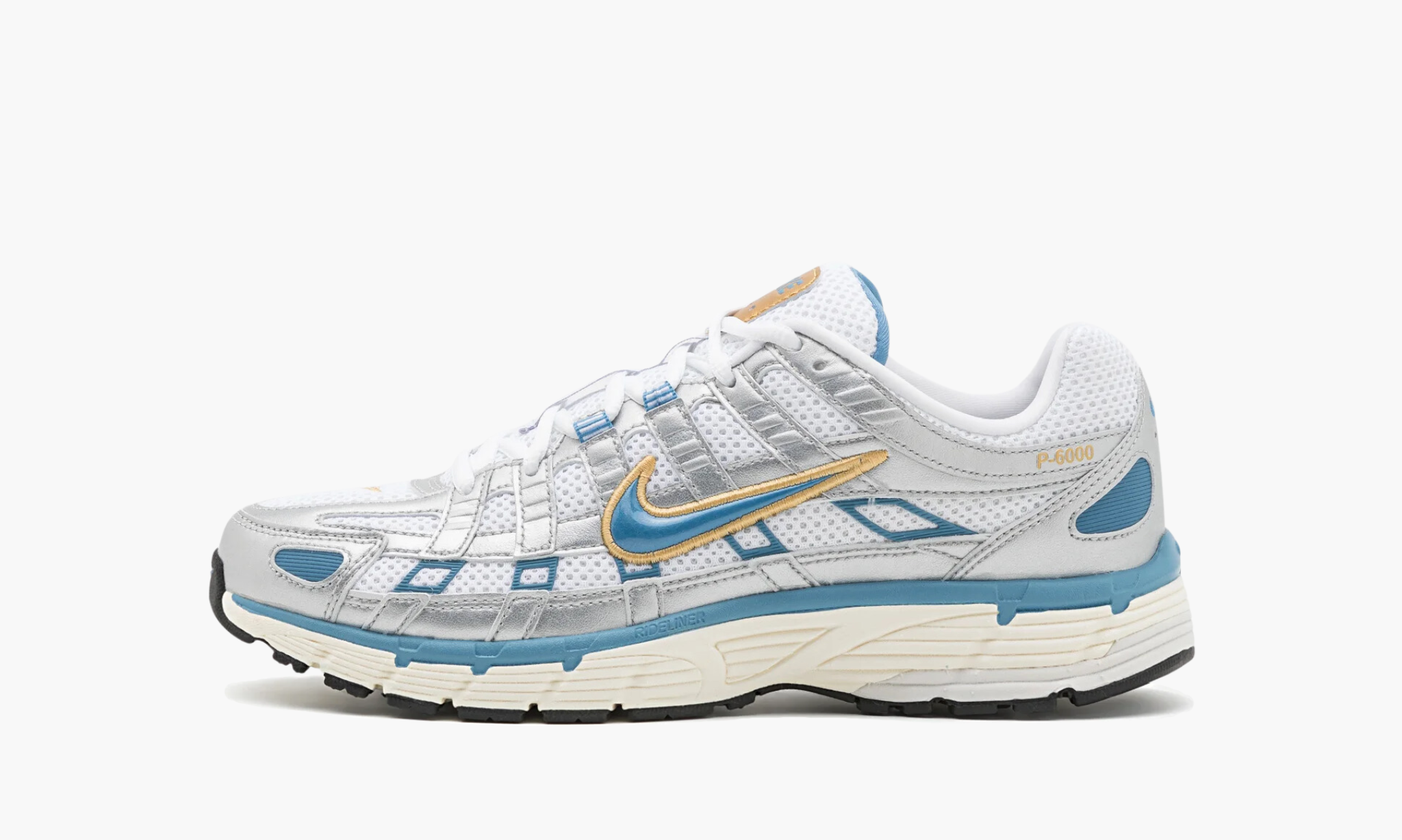 Nike P-6000 Metallic Silver Aegean Storm