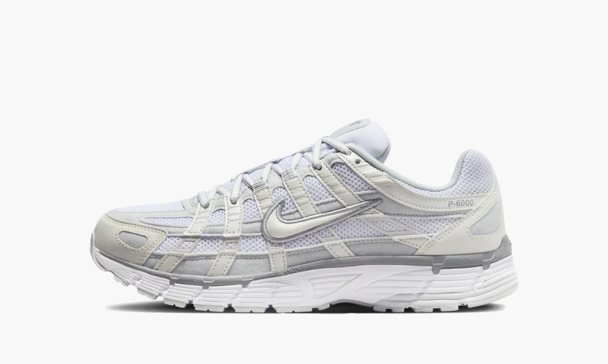 Nike P-6000 White Sail Vast Grey