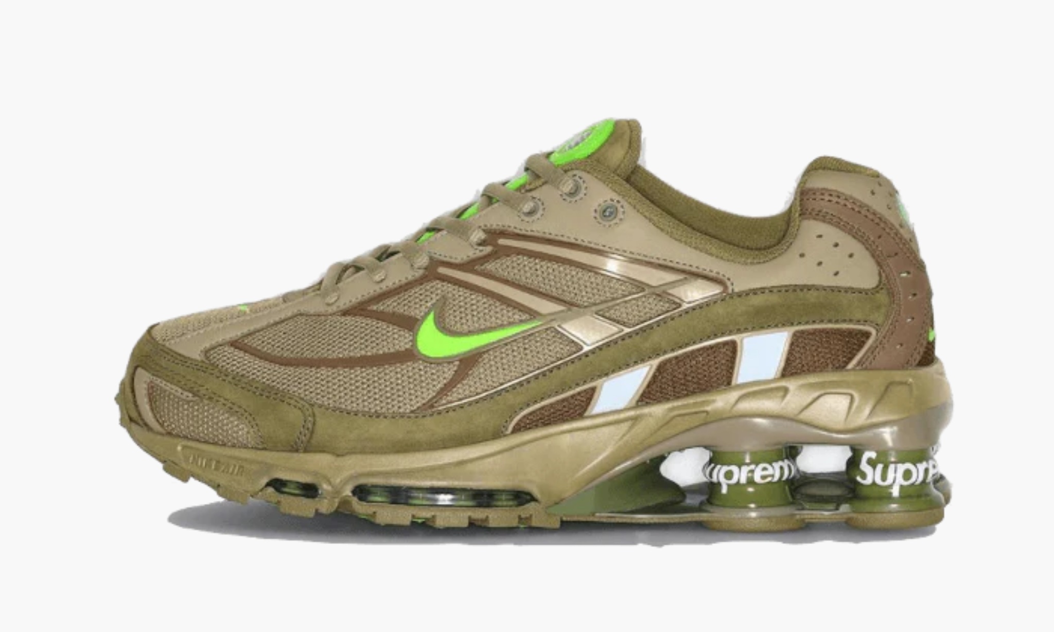 Nike Shox Ride 2 Supreme Olive