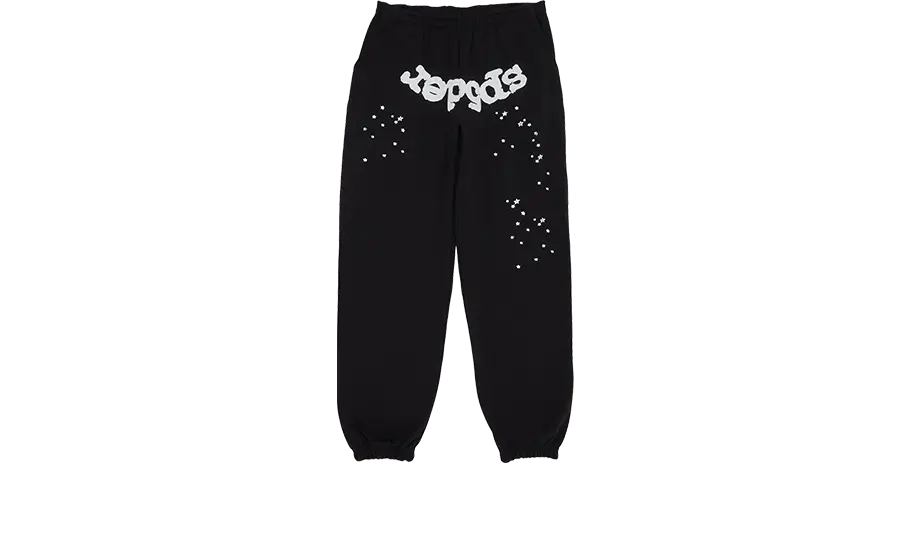 Sp5der OG Web Black Sweatpants