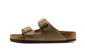 Birkenstock Arizona Suede Leather Soft Footbed Taupe