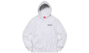 Supreme Worldwide Hooded Sweatshirt Ash Grey