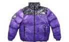 Supreme The North Face Printed Nuptse Jacket Purple