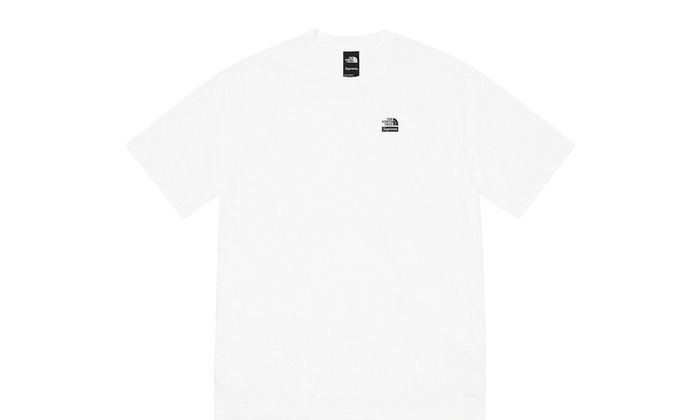 Supreme The North Face Lenticular Mountains Tee White