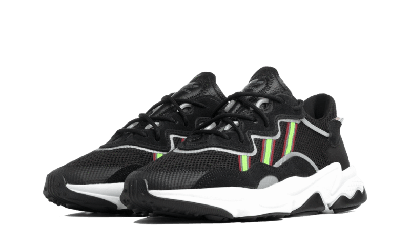 Adidas Ozweego Core Black Solar Green