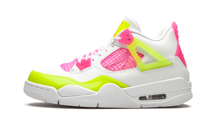 Air Jordan 4 Retro White Lemon Pink