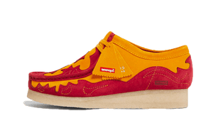 Clarks Wallabee Supreme Yellow Red