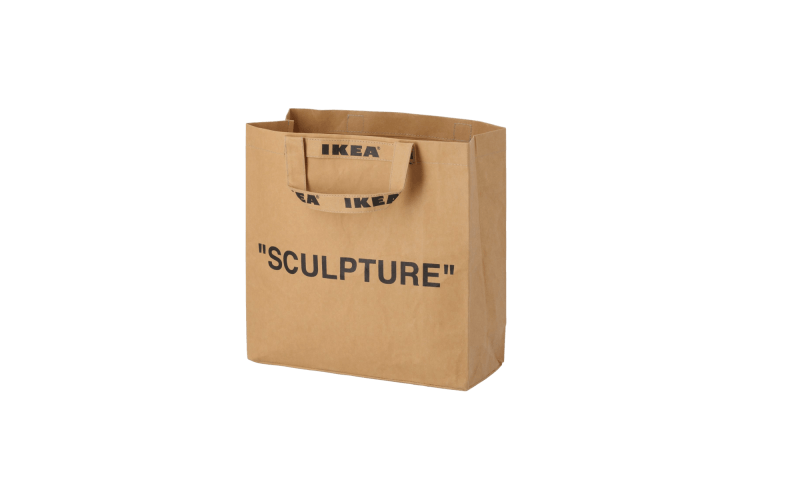 Ikea Markerad Carrier Bag Sculpture