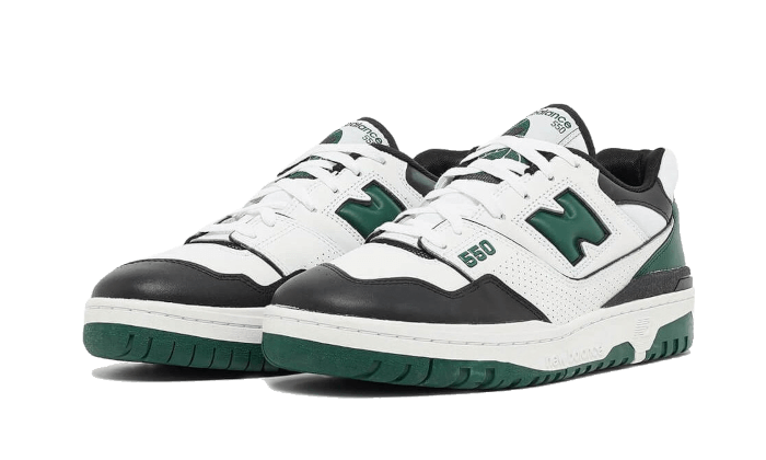 New Balance 550 White Green Black