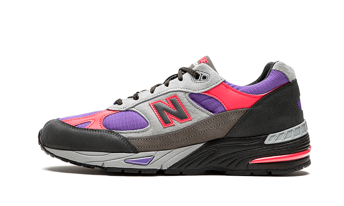 New Balance 991 Made In UK Palace Black Purple Pink