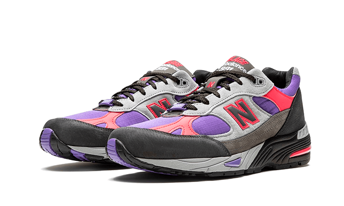 New Balance 991 Made In UK Palace Black Purple Pink