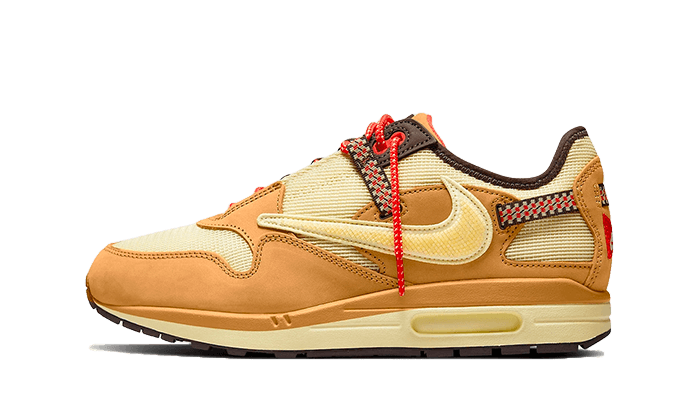 Nike Air Max 1 Travis Scott Cactus Jack Wheat Lemon Drop