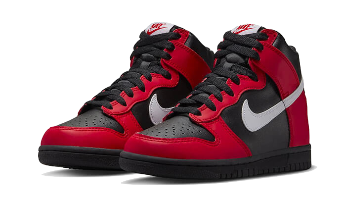 Nike Dunk High Black Red