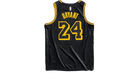 Nike Los Angeles Lakers Kobe Bryant Black Mamba City Jersey