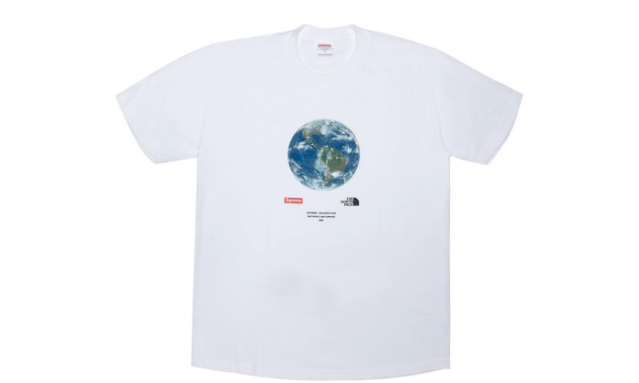 Supreme The North Face One World Tee White