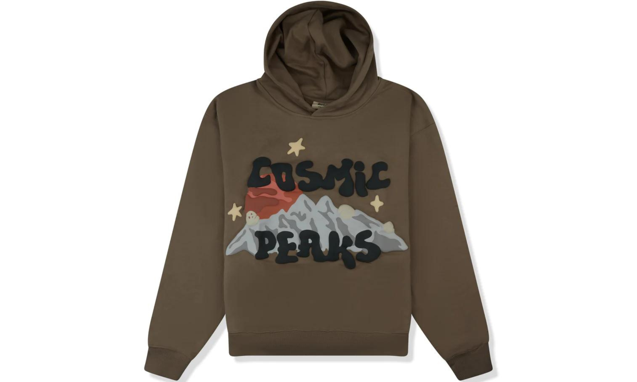 Broken Planet Cosmic Peaks Cinder Brown Hoodie